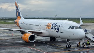 HiSky Airbus A320 | Flight from Timişoara to Bucharest