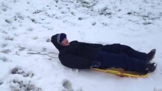 Boys sledding 12.26.12