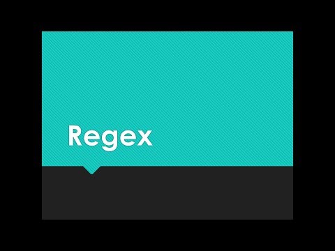 Video: Was bedeutet () in Regex?