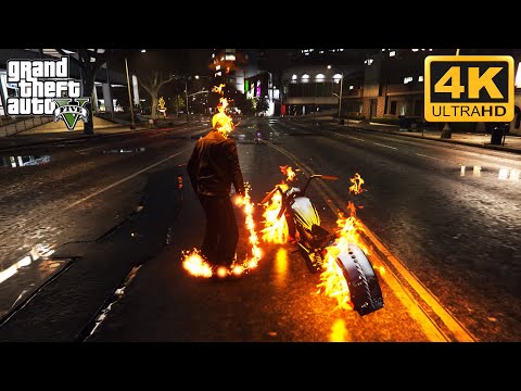 GTA 5 - Ghost Rider The Spirit Of Vengeance | Gameplay (4K)