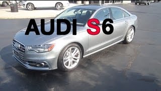 2013 AUDI S6 REVIEW INTERIOR ENGINE