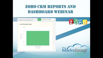 Zoho CRM Reports and Dashboards Webinar