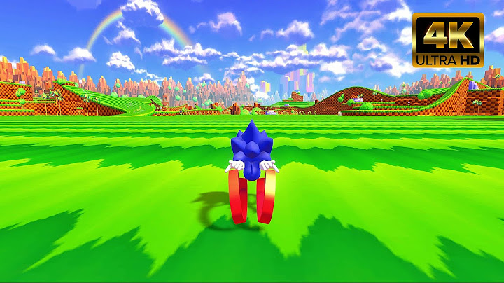 Sonic Utopia Gameplay (4K)