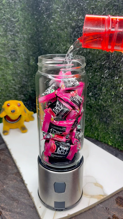 Mini Mix Vs, Jelly candy |😋 #shorts #blender #jelly #candy