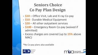 Seniors choice group retiree medical plan