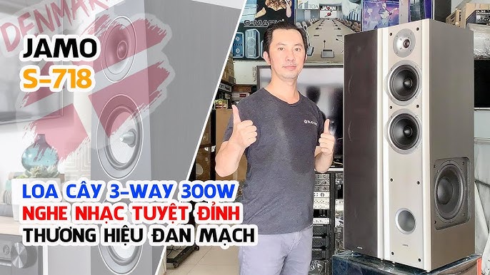 JAMO S718 // Loa Cây Gia Đình 3-Way - Thương hiệu Đan Mạch - Nghe ...