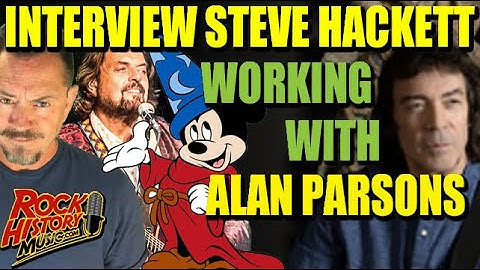 Steve Hackett Talks About Working With Alan Parsons & That Disney Mouse