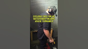 Exclusive First look at Firing the Watchtower Firearms Apache Commander. #Watchtower_Firearms