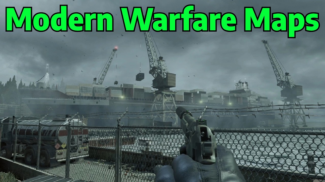 Cod Map Masquerade Exploring CoD 4: Modern Warfare Maps, Remastered | ASMR (Whispering ...
