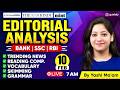 10th Feb 2026 | The Hindu Editorial Analysis | Reading, Grammar, Vocab, MCQs | Editorial Yashi Mam