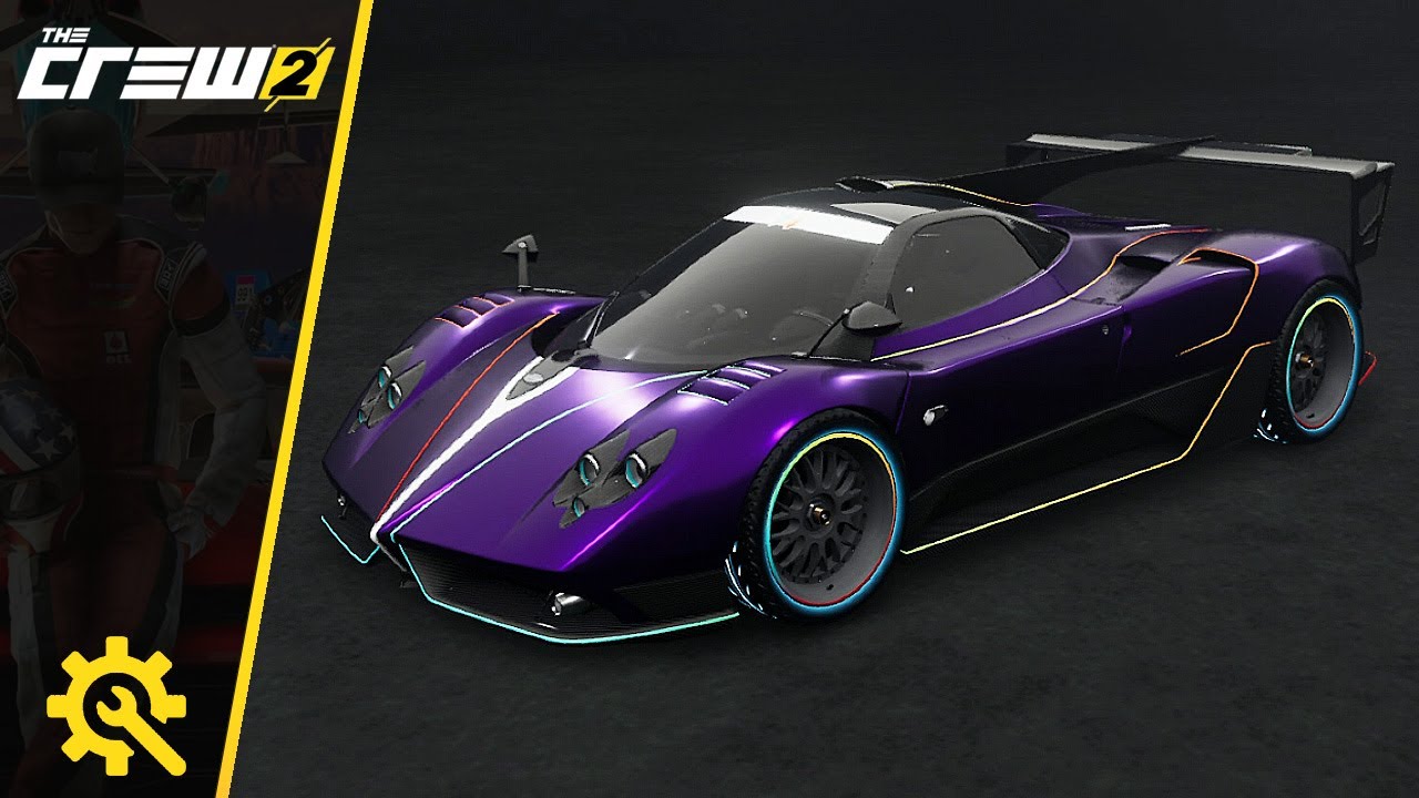 The Crew 2 - Customization: Pagani Zonda F Primary Edition 2005 - YouTube