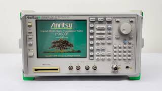 Anritsu MS 8609 A Digital Mobile Radio Transmitter Tester / Spectrum Analyzer (A# 61110)