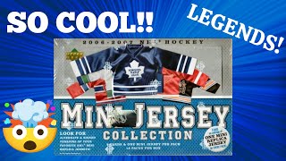 SUPERSTARS!! 2006-07 UPPER DECK MINI JERSEY HOCKEY HOBBY BOX