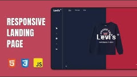 I Bulid The Best and Responsive Landing Page | HTML CSS & JAVASCRIPT