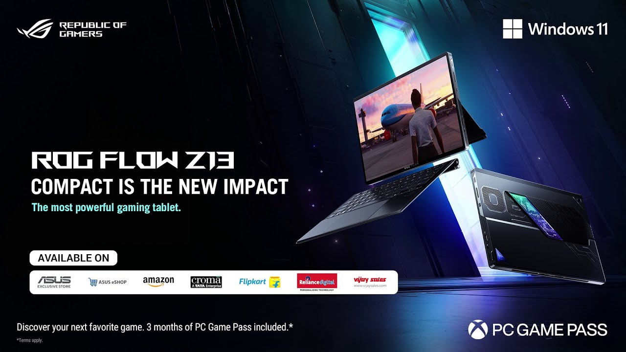 ROG Flow Z13 (2025) – Ultra-Flexible RTX 5000 Gaming Powerhouse! | 