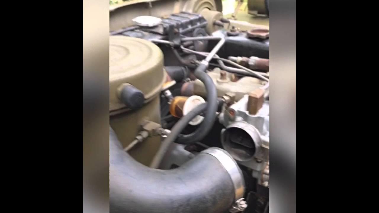 What causes my m151 engine to sputter and cant accelerate. - YouTube