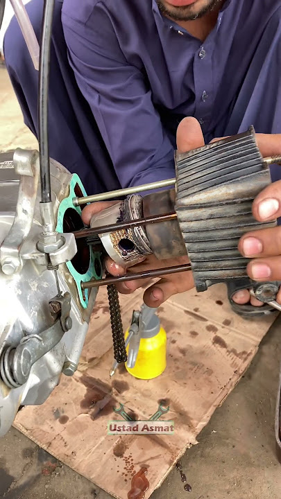 Ring piston dalne ka tarika 💯✅ #Ustad #Asmat #foryou #youtube