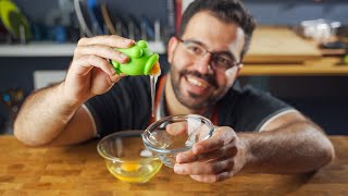 تجربة ادوات مطبخ غريبة | ضفدع البيض | Trying Strange Kitchen Tools | EggFrog