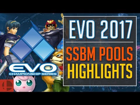 EVO 2017 Super Smash Bros. Melee Pools Highlights | SSBM Esports Highlights