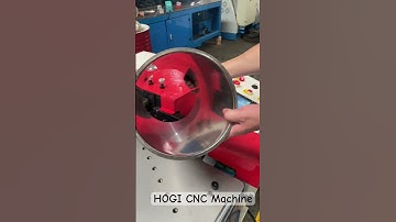 HOGI Hydraulic Automatic Flanging machine for metal cylinders #flanging #crimpingmachine #cylinders