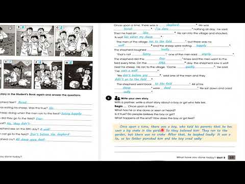 حل صفحة 54 و 55 نشاط انكليزي اول متوسط 2023