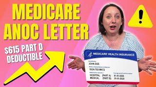 Medicare ANOC: $615 Part D Deductible + Premium Hikes! (2026 Update)