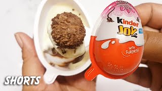 Shorts  Rakhee Kinderjoy Special ASMR Satisfying Chocolates Video Opening #shorts #trending