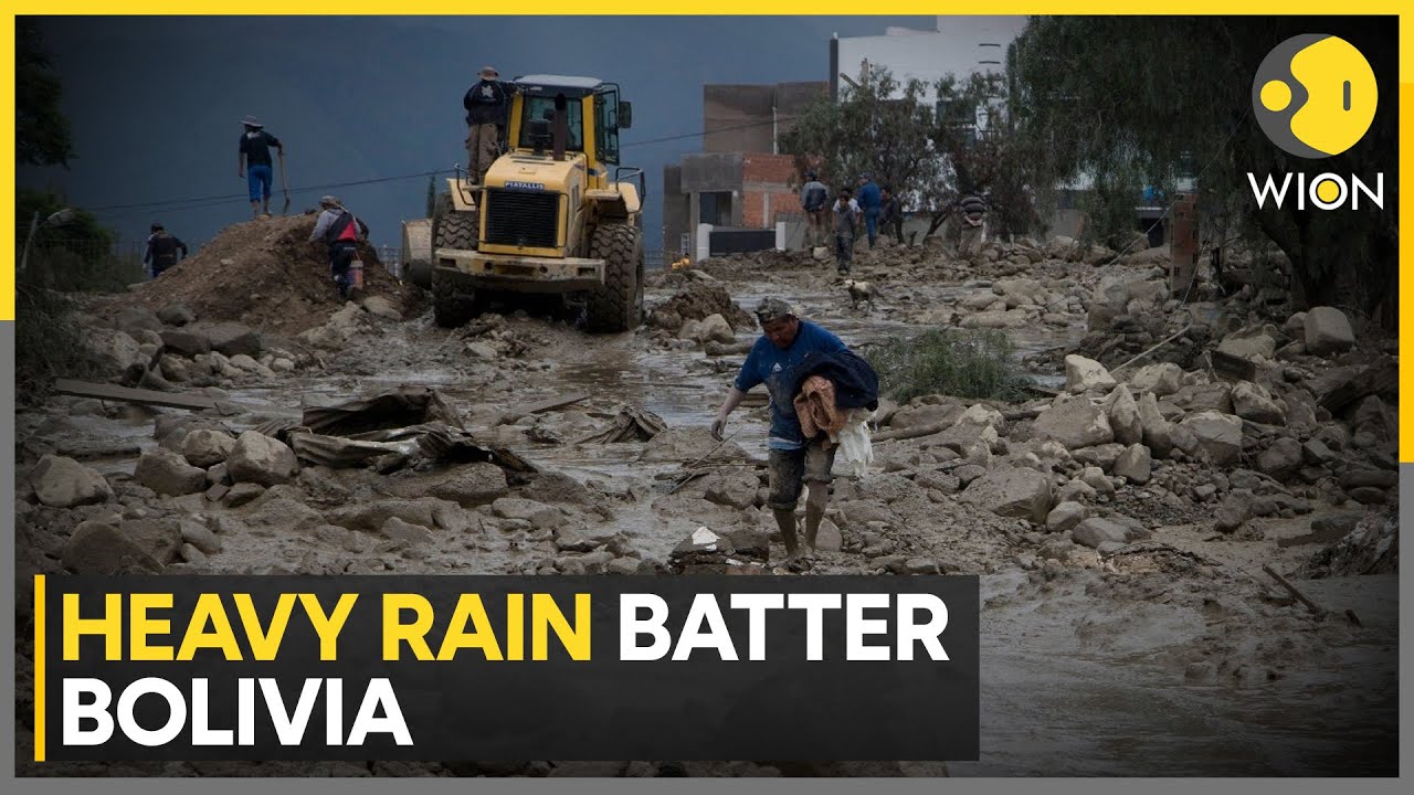 Bolivia Six dead two children missing after heavy rains  World News  WION