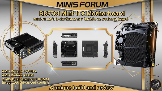 Minisforum Touts AD650i Core i7-12650H Motherboard as Potent NAS Solution