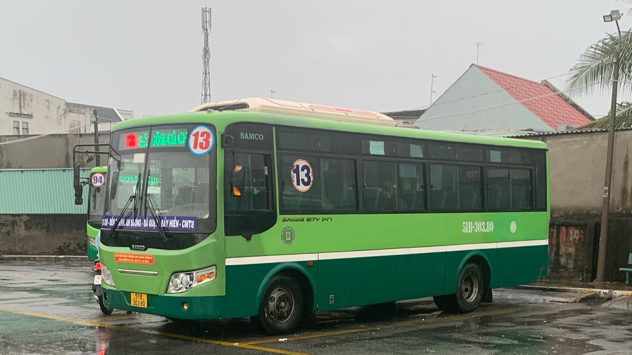 Full hành trình lượt về xe buýt tuyến 13 TP.HCM (từ Bến xe Củ Chi về Bến xe buýt Sài Gòn)