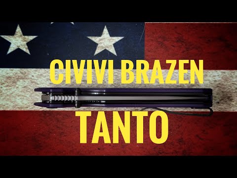 A budget knife with some VALUE!! Under $45?? The Civivi Brazen!!