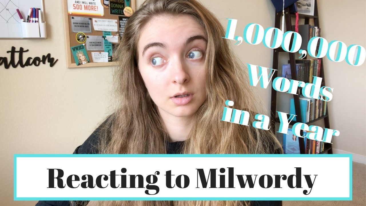 Reacting to One Million Words in a Year // My Response to Kate Cavanaugh's Milwordy