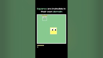 Squares are invincible in their domain #square #simulation #coding #battle #color #1v1