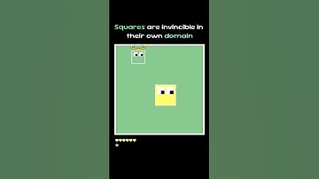 Squares are invincible in their domain #square #simulation #coding #battle #color #1v1