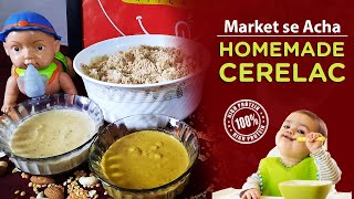 Homemade cerelac / Ghar per cerelac kaise banaye / 7-18 MONTHS BABy cerelac food  #homemadecerelac