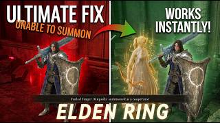 Can t Summon in Elden Ring Do This To Fix Your Connection