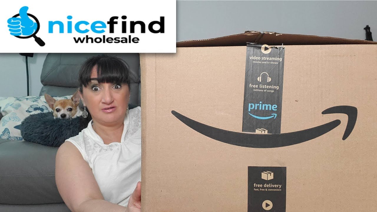 Huge AMAZON Mystery Box From NICE FINDS WHOLESALE | Sealed So They Don't Even Know What Inside