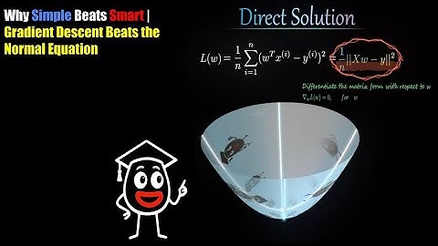 Why Simple Beats Smart | Gradient Descent Beats the Normal Equation