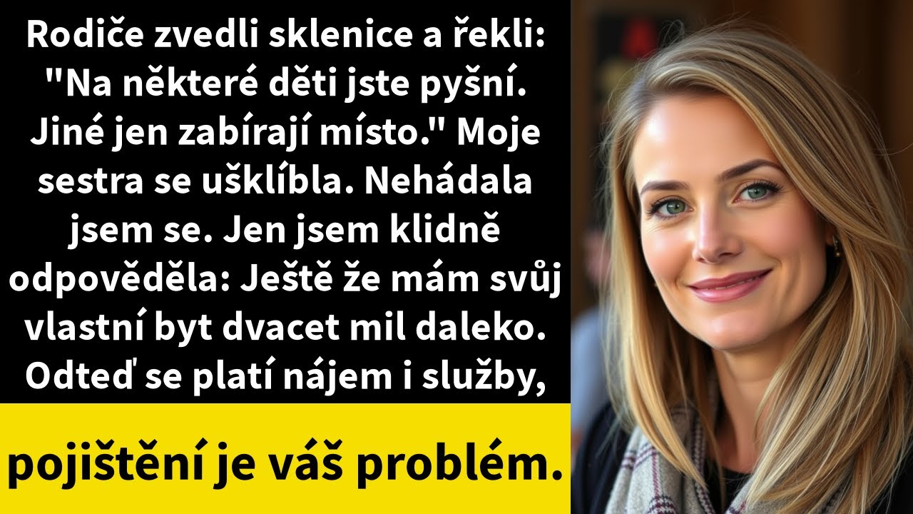 Rodiče zvedli sklenice a řekli: 
