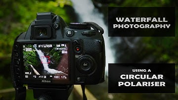 How to use a POLARIZING FILTER when PHOTOGRAPHING WATERFALLS | Dolgoch Falls, WALES