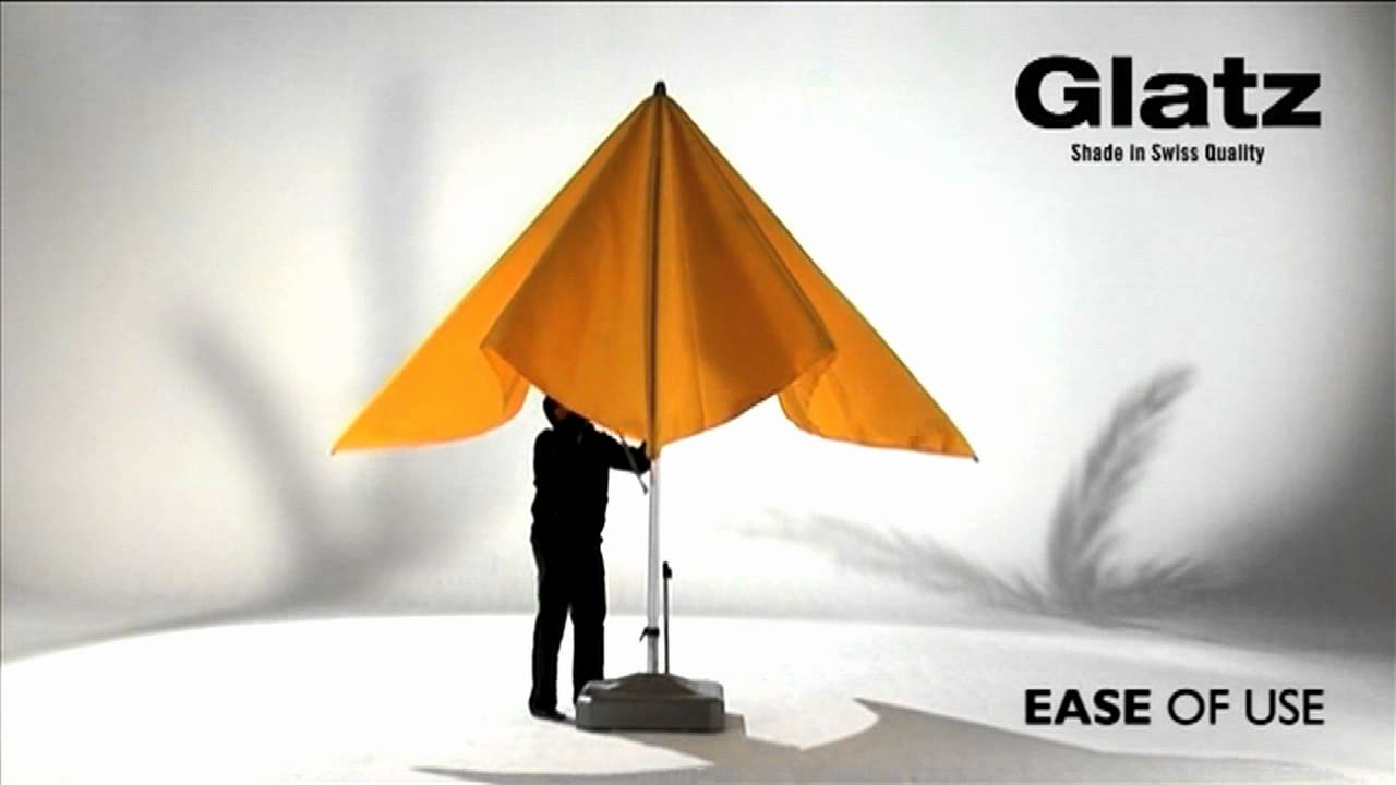 Glatz parasol fortero youtube Sofabord 80 cm