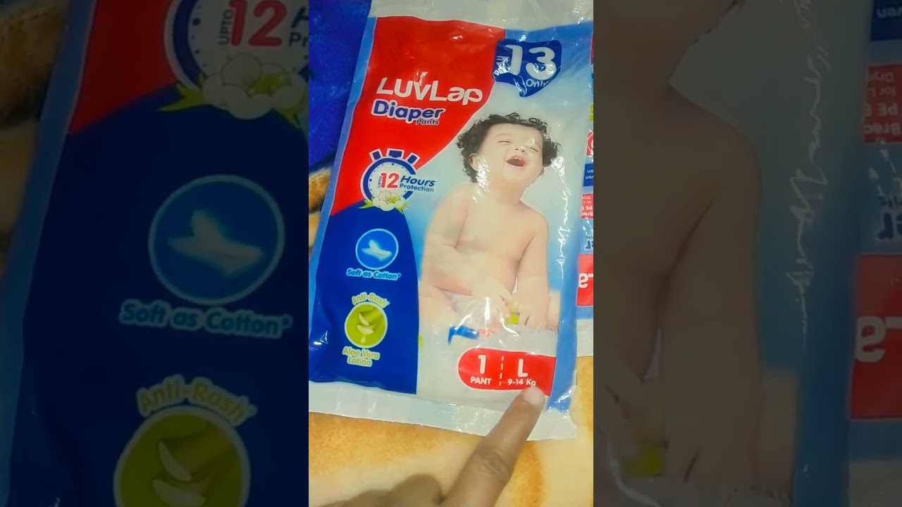 Luvlap Diaper Free Sample Unboxing  