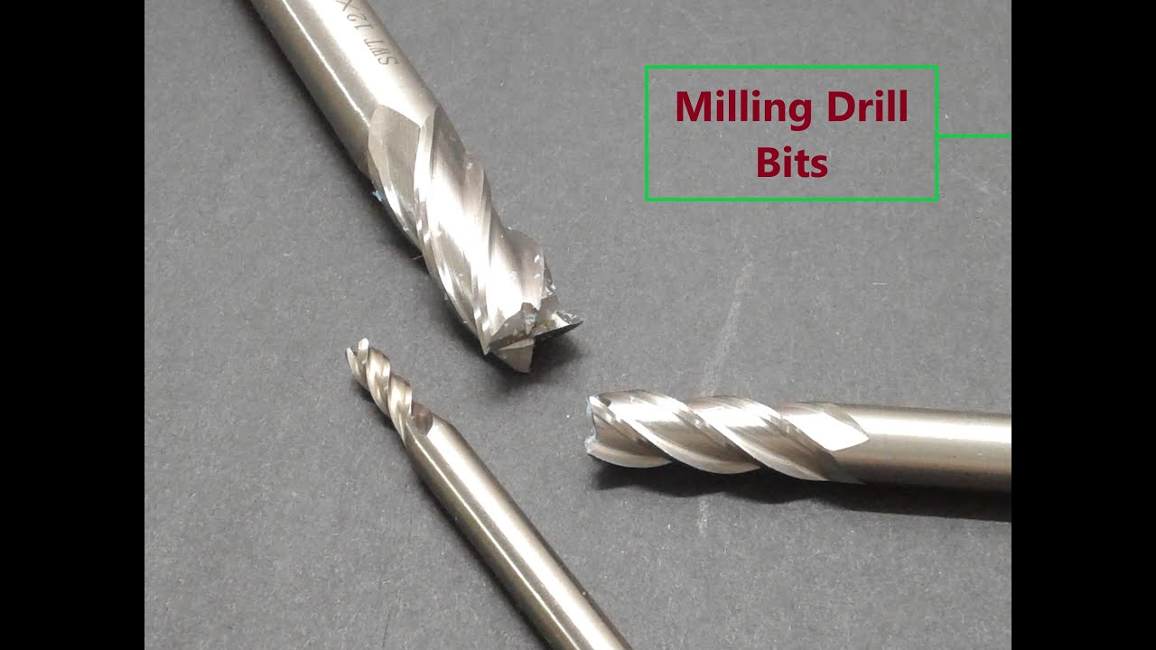 Milling Drill Bits YouTube