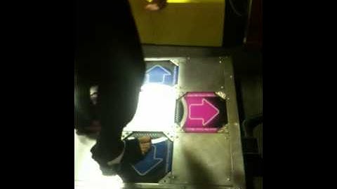 itachi playing ddr - every time we touch ^^