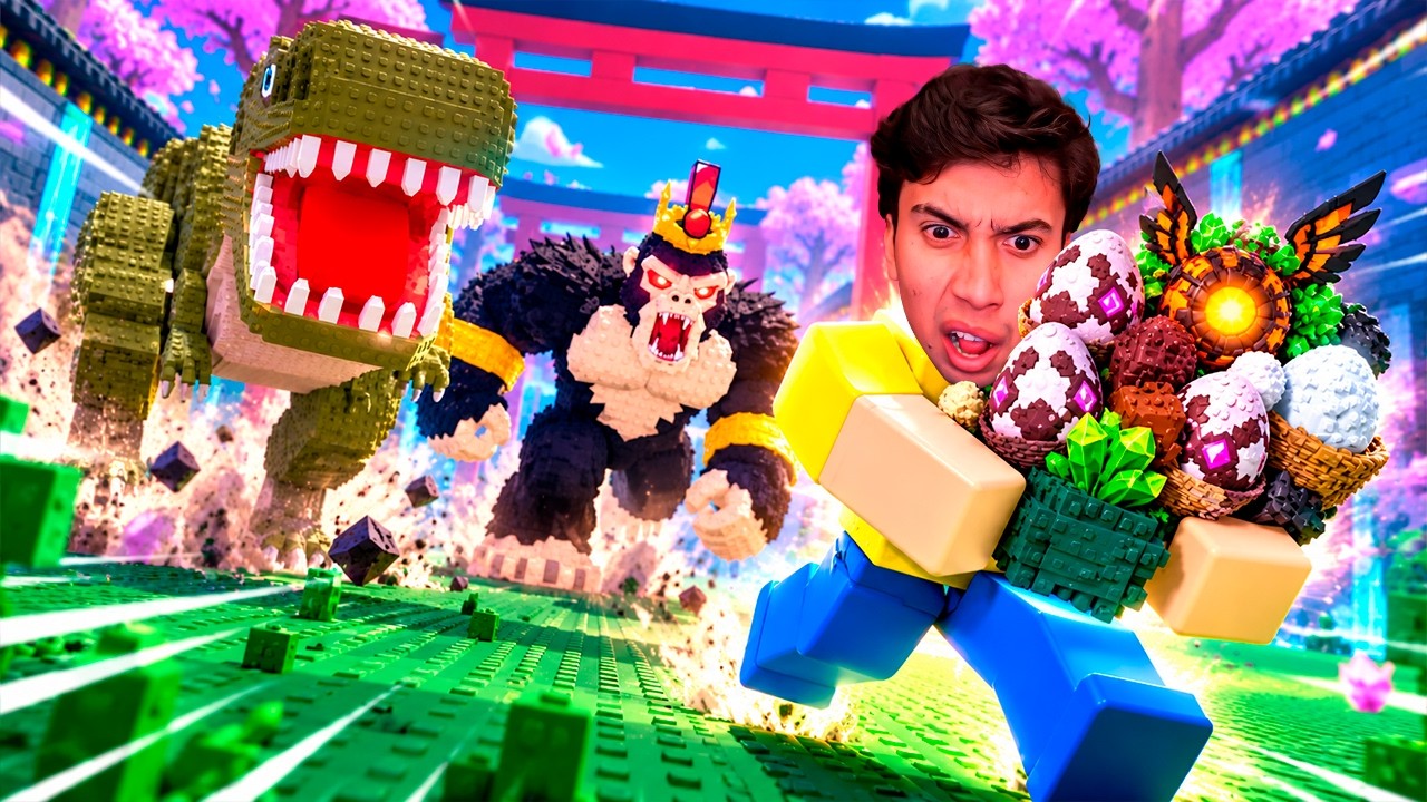 ROBE TODOS LOS HUEVOS DE ROBA UN HUEVO EN ROBLOX!🥚