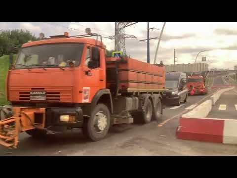 Поездка на автобусе 897 от Метро Каширская до метро Варшавская и до метро Каширская