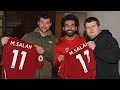 Mo salah invites viral star mike kearney to melwood  your support is an inspiration