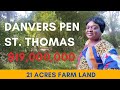 FARM LAND FOR SALE IN DANVERS PEN, ST THOMAS