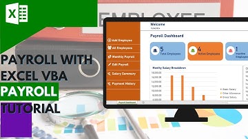 Excel VBA Payroll System: Free Demo & Download with Payslip Email Feature