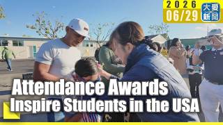 Attendance Awards Inspire Students in the USA #TzuChi #Volunteers